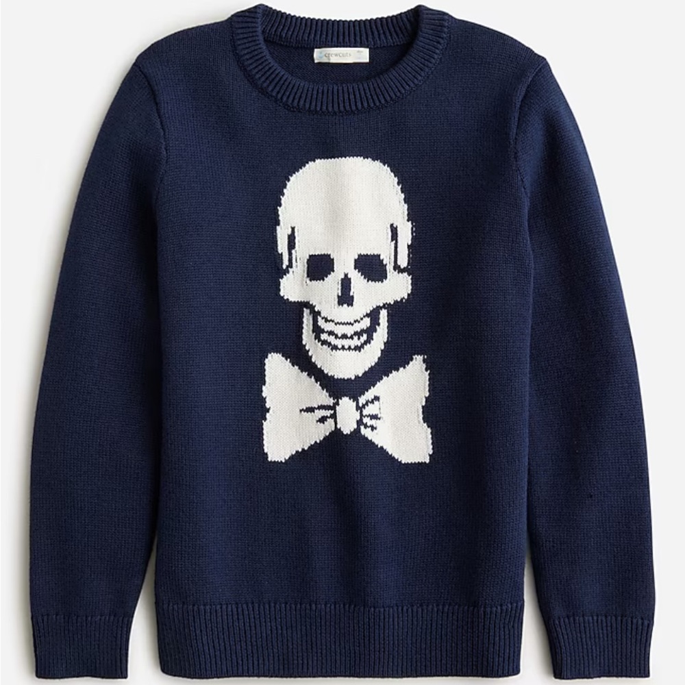 jcrew navy blue kids sweater